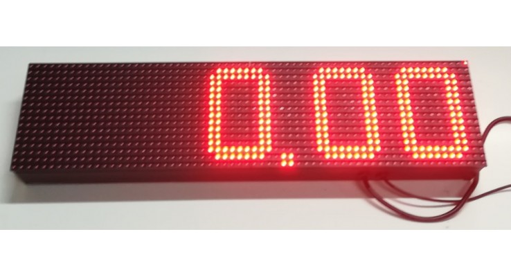 16x64 CM 0-10V VE 4-10MA DİJİTAL LED GOSTERGE