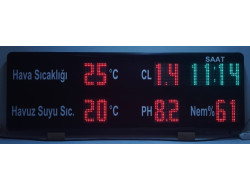 45x170 CM HAVUZ ORTAM PANOSU YEŞİL