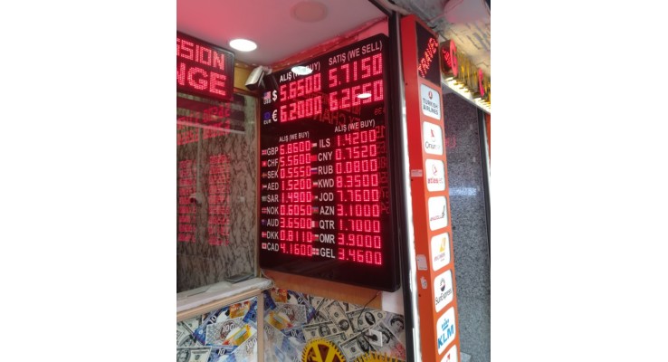 110x150 CM DÖVİZ KUR FİYAT NOKTASI