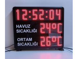 HAVUZ ORTAM BİLGİ PANOSU 50X70 CM