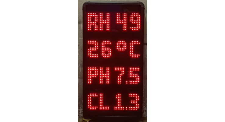 LED HAVUZ ORTAM PANOSU 6X36X70 CM