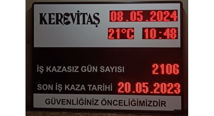 6X100X140 CM İŞ GÜVENLİĞİ BİLGİ PANOSU