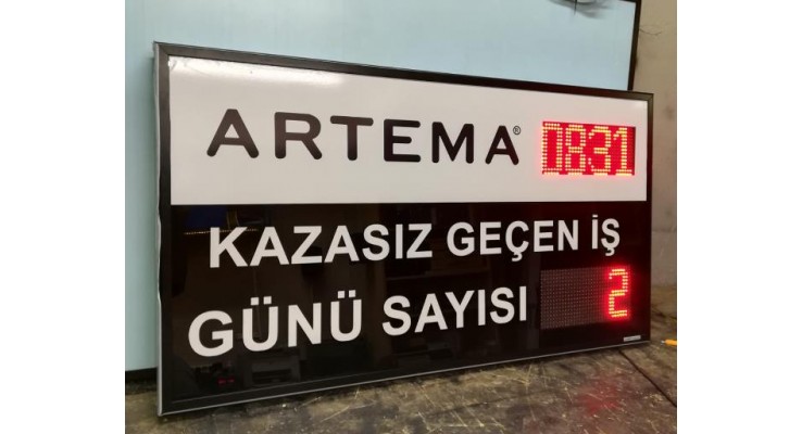 73x132 CM İŞ GÜVENLİK PANOSU