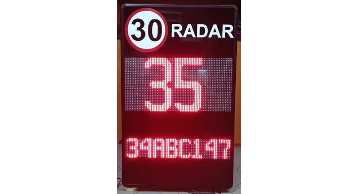 6X68X110 CM LED ARAC HIZ GÖSTERGESİ