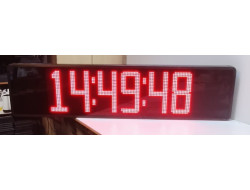 LED DİJİTAL SAAT GÖSTERGE 6X40X120 CM