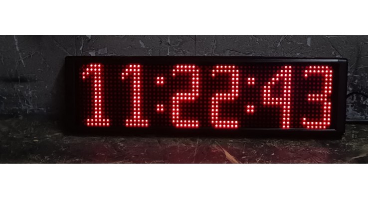 LED DİJİTAL SAAT 3X15X54 CM LED DİJİTAL SAAT 3X15X54 CM