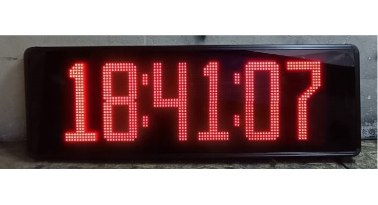 LED DİJİTAL SAAT 40X120 CM LED DİJİTAL SAAT 40X120 CM