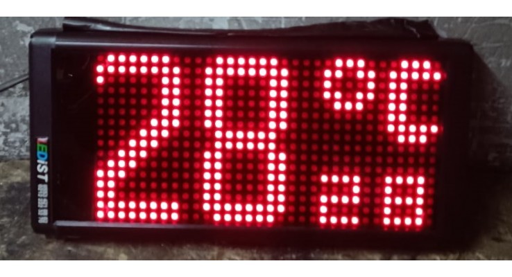 LED DİJİTAL SICAKLIK TERMOSTAT 15X40 CM