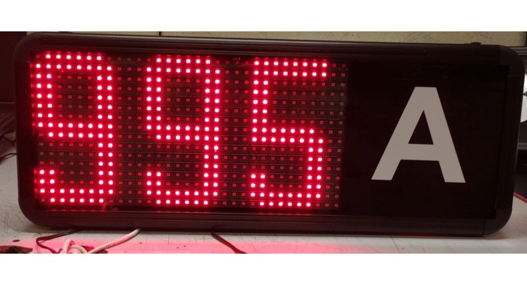 20x50 CM 3 DİJİT LED SAYICI 20x50 CM 3 DİJİT LED SAYICI
