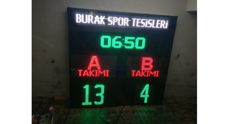 150x150 CM FUTBOL HALI SAHA SKORBORD