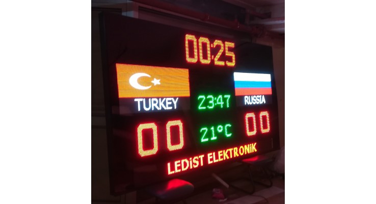 170x300 CM FUTBOL AMATOR LİG SKORBORD