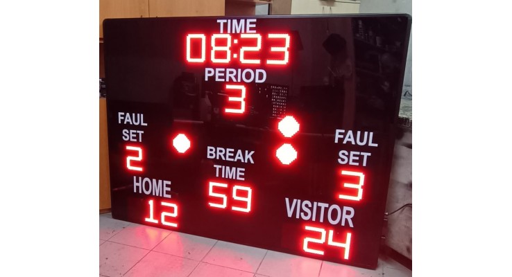6X140X180 CM BASKETBOL SKORBORD