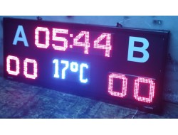 8X50X130 CM LED FUTBOL SKORBORD