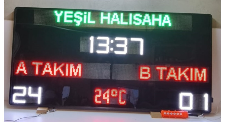 FUTBOL HALISAHA SKORBORD 100X200 CM