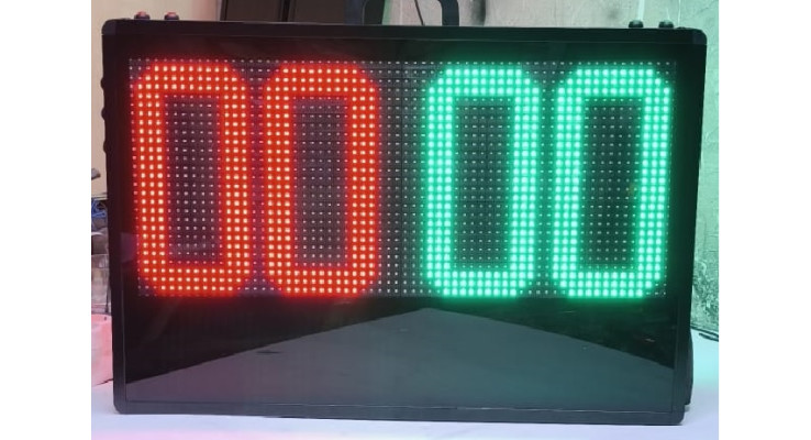 FUTBOL LED OYUNCU DEĞİŞTİRME PANOSU 4X45X69 CM