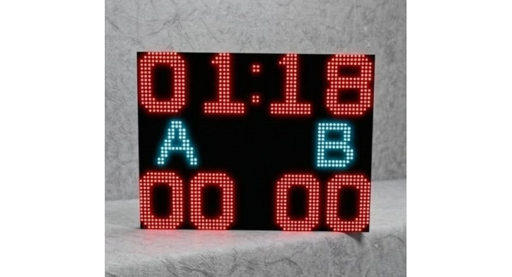 LED FUTBOL HALI SAHA SKORBORD 6X48X64CM