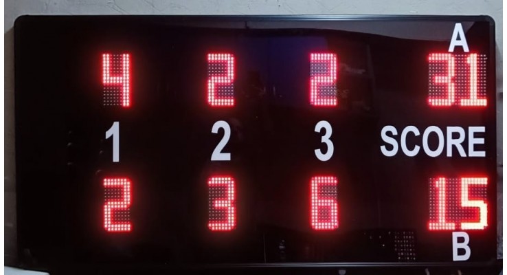 TENİS VOLEYBOL SKORBORD 6X80X150 CM